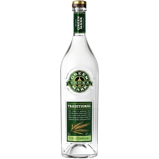 [67054] Wodka "GREEN MARK traditioneel", 40% vol.