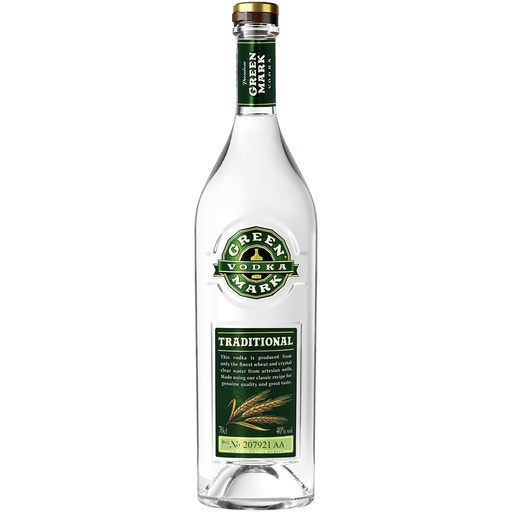 [67058] Водка "ЗЕЛЕНАЯ МАРКА традиционная", 40% алк.