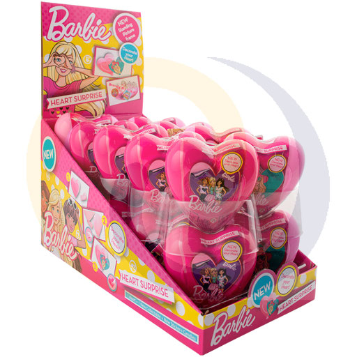 [91465000MCX] Maxco Barbie-hart met snoepjes 12g
