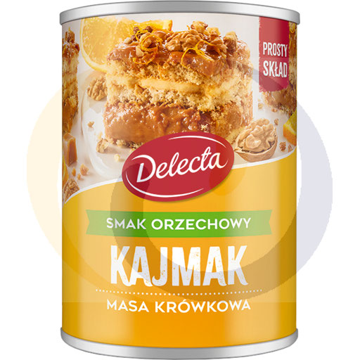 [925670001DE] Delecta kajmak vulling met notensmaak 400g