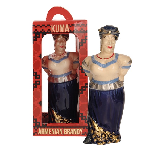 [68426] Armeense brandy "Kuma" keramiek in geschenkdoos, 40% vol