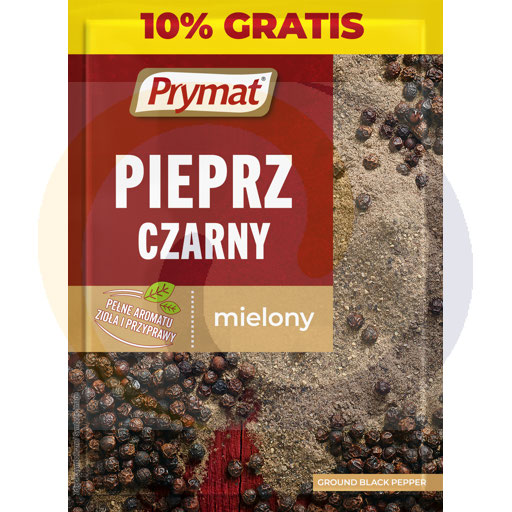 [93545000PRY] Prymat gemalen zwarte peper 20g