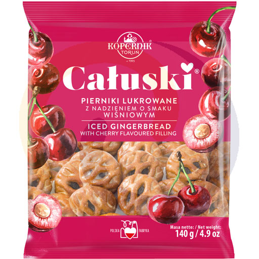[97101000KOP] Kopernik peperkoeken Całuski kersensmaak 140g