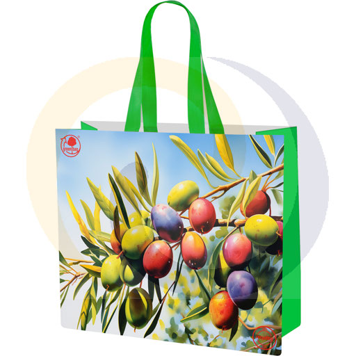 [97491000GAT] Сумка ПП тканая Оливковая 45x40x18 33л
