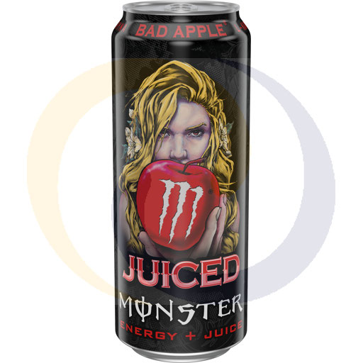 [98940000CCE] Энергетический напиток Monster Bad Apple 0.5л Coca Cola