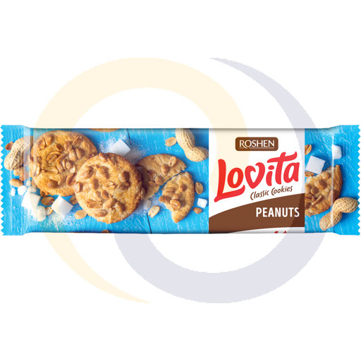 [98967000ROE] Roshen Lovita klassieke koekjes met pinda’s 150g