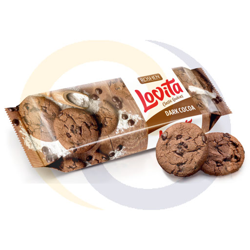 [98968000ROE] Roshen Lovita cacaokoekjes met cacaodruppels 150g