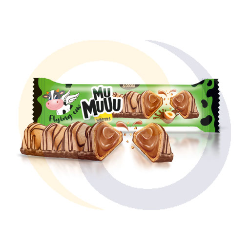 [99186000AIM] Aim Foods Mu Muu reep met hazelnootsmaak 22g