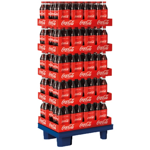 [60474] Display. Verfrissingsdrank "Coca Cola" 60 x 4x 0,5l