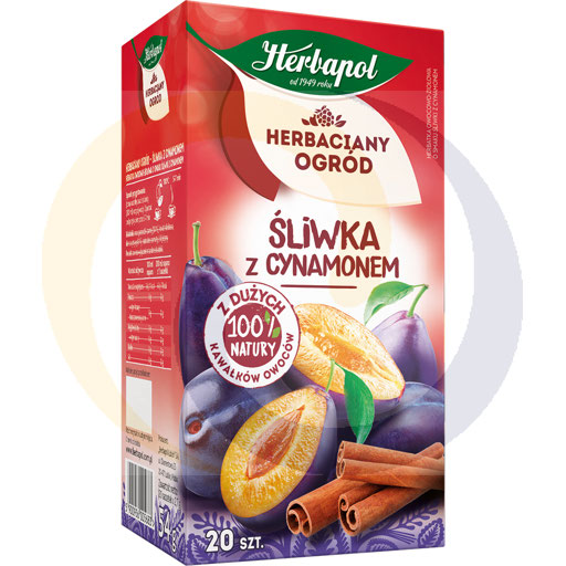 [99464000HER] Чайный сад сливка с корицей 20шт/10шт Herbapol