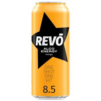 [0001017373] REVO MANGO ENERGY DRINK 8.5% ALC