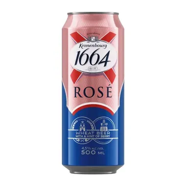 [0001017374] KRONENBOURG 1664 ROSE 4.5% (24X0.5L)