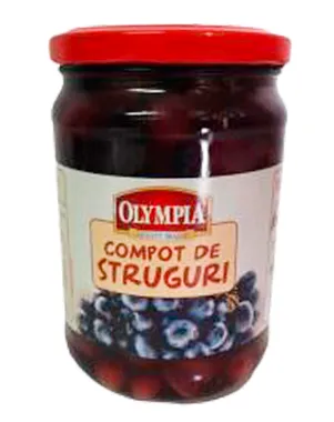 [0001017378] "Olympia" Compote van blauwe druiven 580 g