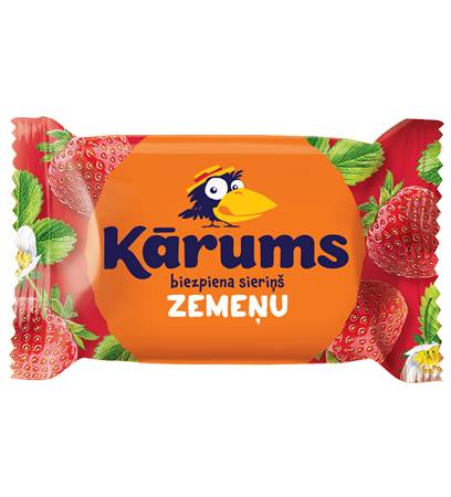 [0001017395] Karums kwark met aardbeiensmaak 45g