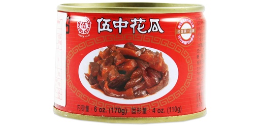 [0001017411] WU CHUNG Komkommers Gepekeld 48x170g