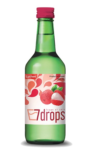 [0001017419] 7 DROPS Soju lychee 12% 20x360ml