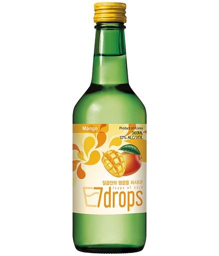 [0001017422] 7 DROPS Soju mango 12% 20x360ml
