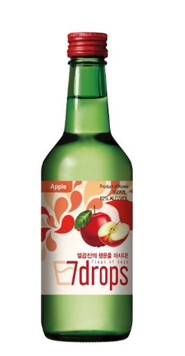 [0001017425] 7 DROPS Soju Appel 12% 20x360ml