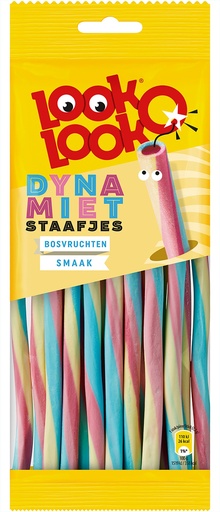 [0001017441] LOOK-O-LOOK Dynamiet Staafjes Bosvrucht Smaak 15x110g