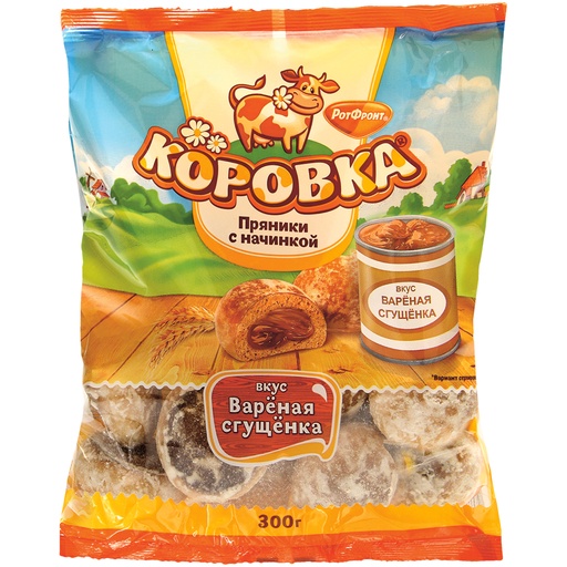 [78100] Korovka peperkoeken met crèmevulling gecondenseerde melk 17%