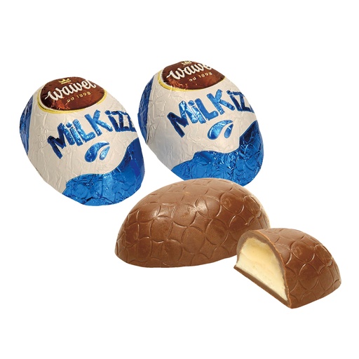 [91960] "MILKIZZ" Конфеты с двойного молочной начинкой (54%) в какао