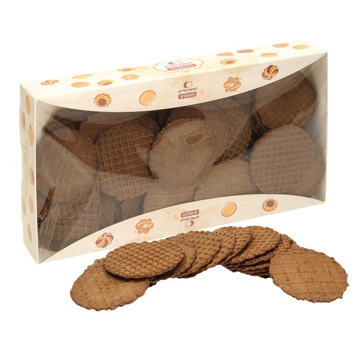 [80602] Wafels met chocoladesmaak