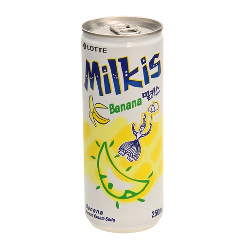 [60561] "Milkis" Koolzuurhoudende drank met bananensmaak
