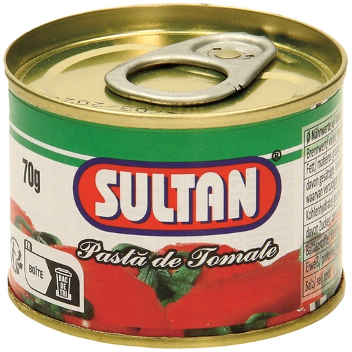 [43727] "Sultan" Tomatenpuree gezouten 70 g