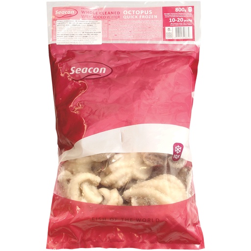 [01933] Product van octopus met toegevoegd drinkwater, rauw