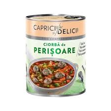 [0001017696] Ciorba de perisoare met zure room 400g