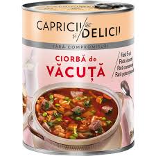 [0001017697] Capricii si Delicii Ciorba de vacuta 400g