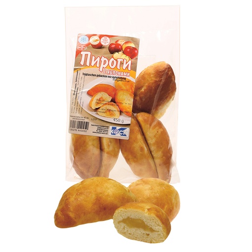 [02133] Жареные пирожки с яблоком, заморороженные