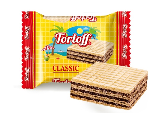 [80264] "Tortoff Classic" Вафельные конфеты с какао-кремом