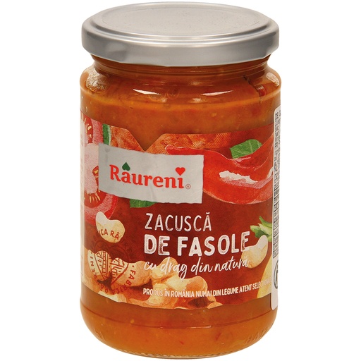 [42907] "Zacusca van bonen" - Groentebereiding met 40% witte bonen. 