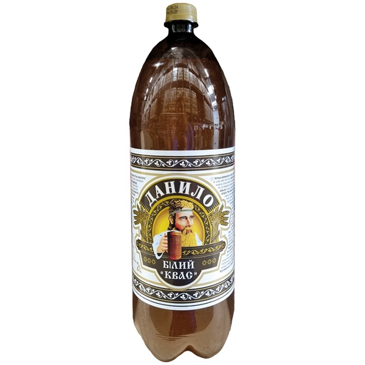 [60201] Verfrissingsdrank met mout smaak "Kvas Danilo Beliy" met koolzuur.