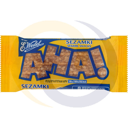 [19089100WED] AHA! Классический кунжут 27,2 г/40 шт. Wedel