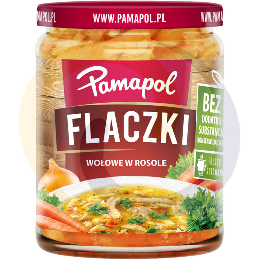 [22159000PAM] PAMAPOL Runderpens in bouillon 500g