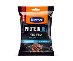 [251960001TA] Tarczyński Gedroogde ham Varkens Jerky Eiwit 40g