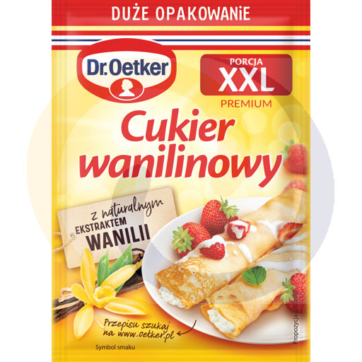 [28997000DRO] Dr. Oetker Premium XXL Portie Vanilline Suiker 43 g