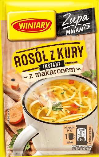 [35673000WIN] Winiary Kippenbouillon met Pasta Instant Soep 12 g