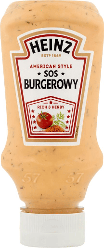 [45091000PUD] Heinz Amerikaanse Burger Sauce 230 g