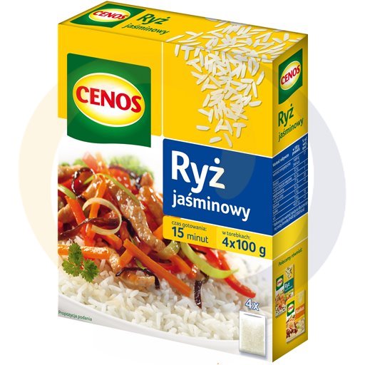 [58368000CNO] "Cenos" Jasmijnrijst in kookzakjes 4x100 g