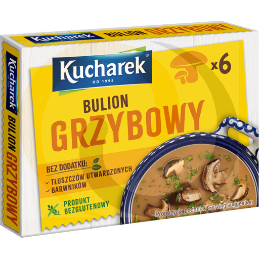 [61053000PRY] Kucharek Champignonbouillon 60 g (6 x 10 g)