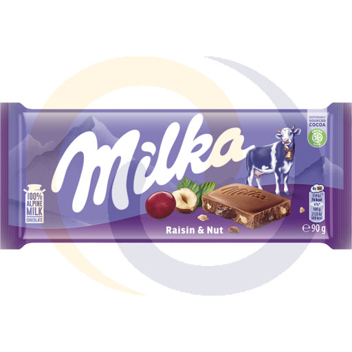 [68515100DAN] Milka chocolade rozijnen