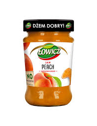 [68841000AXE] Персиковый джем Łowicz 280г / 8шт E Agros Nova