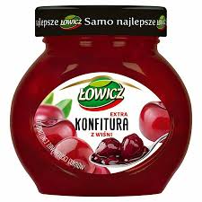 [68875000AXE] Lowicz Extra Confiture van zure kersen 240g