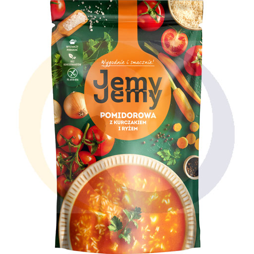 [701110002PR] JemyJemy Tomatensoep met Kip en Rijst 450 g