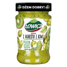 [79464000AXE] Смородиново-кивиновое варенье Łowicz 280 г / 8 шт E Agros No