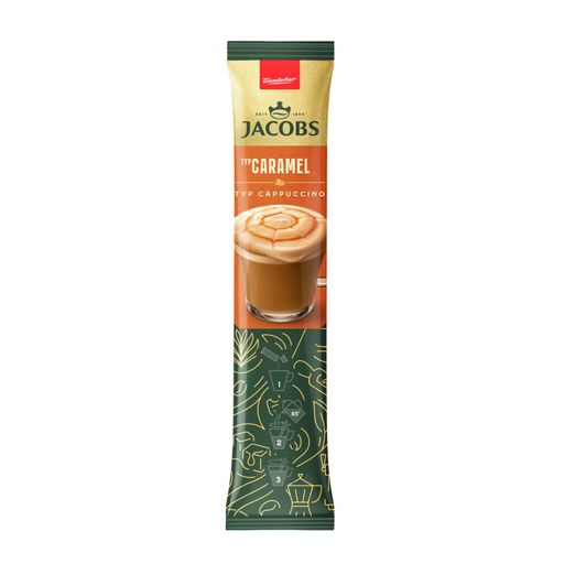 [859870001JA] Cappuccino Caramel Latte 12g / 8st / 5dis Jacobs