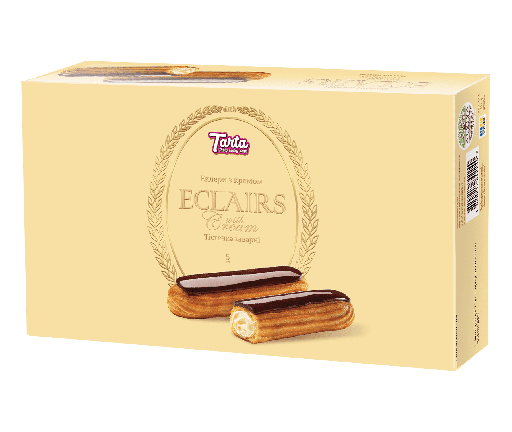[0001018408] TARTAARTJES CUSTARD ECLAIR MET ROOM